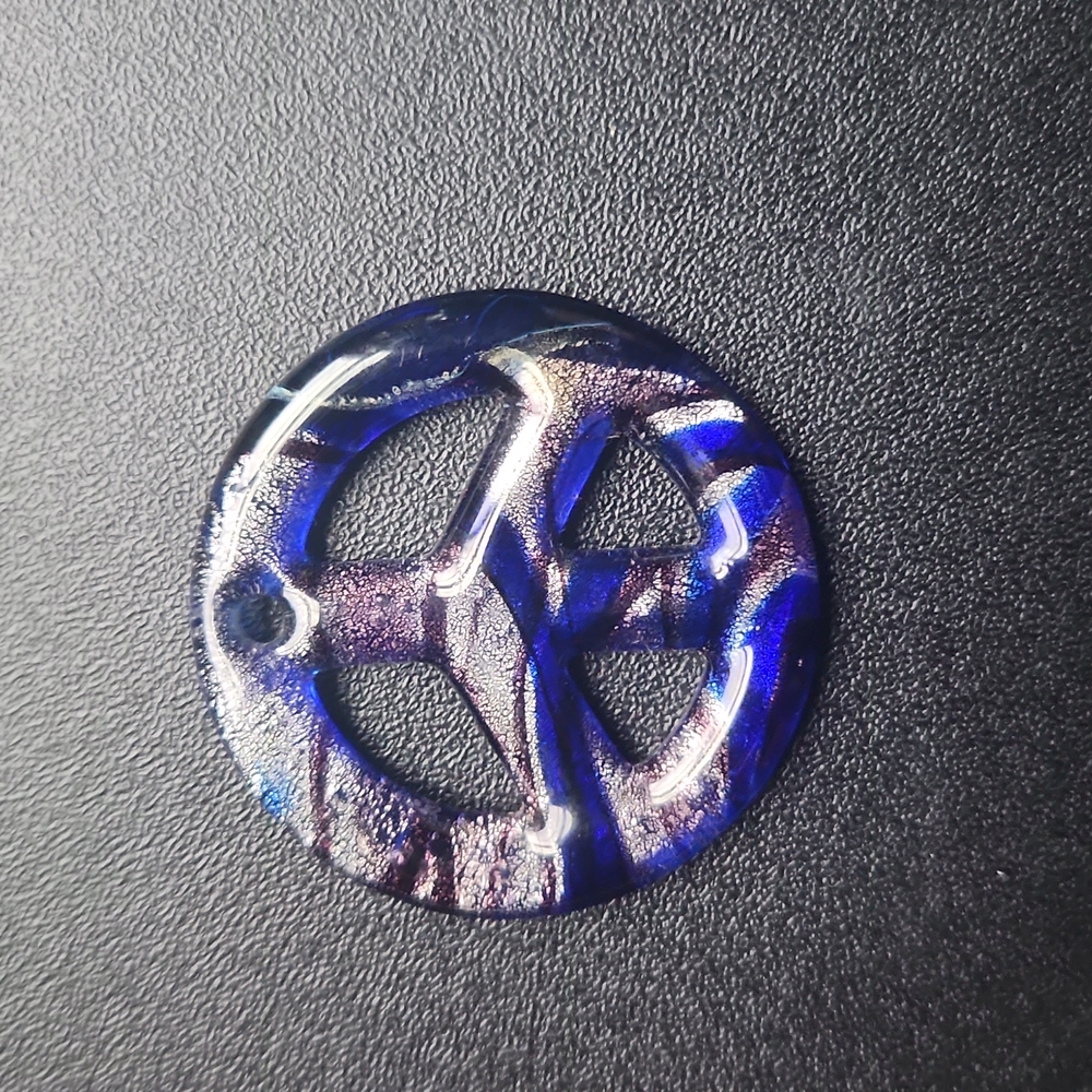 Peace sign pendent